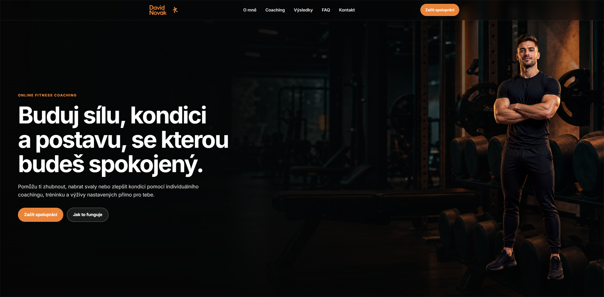 Náhled webu Momentum Online Coaching